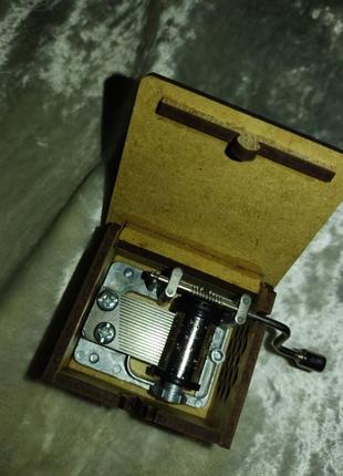 Музична скринька шкатулка шарманка гаррі поттер3 фото