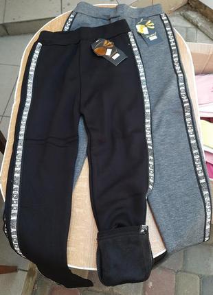 Лосіни лосинки мех фліс флис флисовие лосини теплие