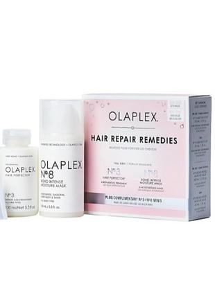Набор косметики для волос olaplex маска 8 perfector 3