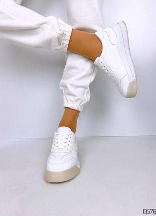 Кеди жіночі  еко-шкіра