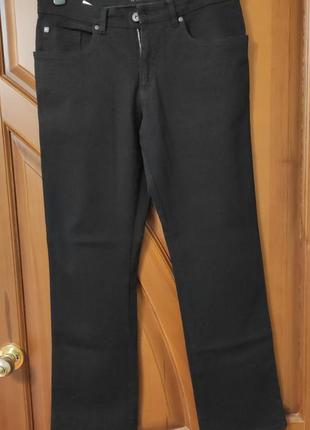 Чоловічі чорні джинси прямі р.48-504 фото