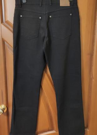 Чоловічі чорні джинси прямі р.48-501 фото