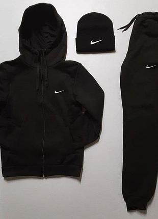 Шапка в подарок 🎁 мужской спортивный трикотажный костюм nike
