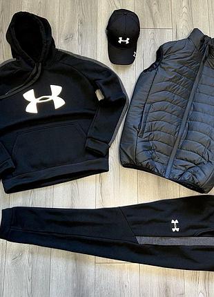 4в1 мужской спортивный трикотажный костюм under armour