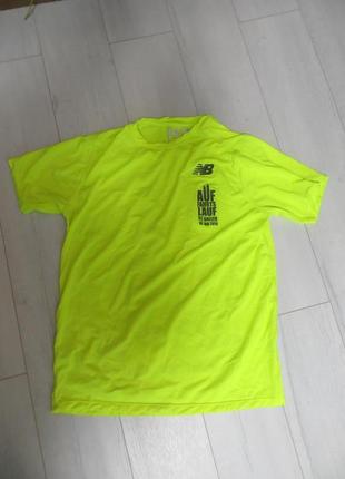 Чоловіча спортивна футболка new balance running size m