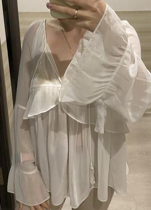 Блузка max mara шифон