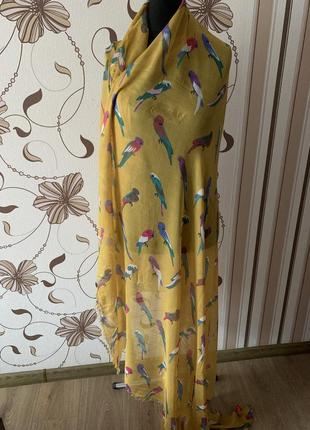 Altea великий шарф, палантин, італія 192х134 см