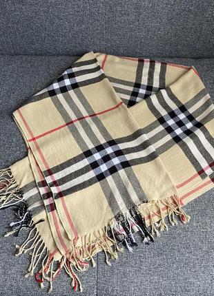 Burberry nova check великий шарф1 фото