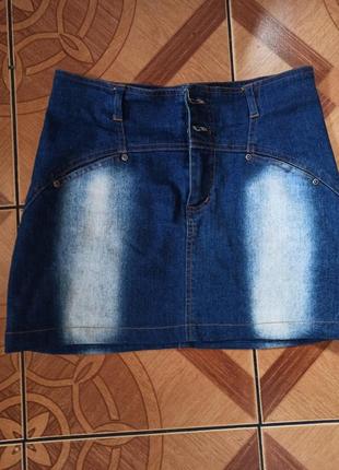 Спідниця джинсова