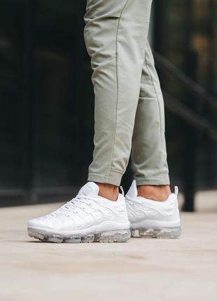 Кросівки чоловічі nike vapormax white/кроссовки мужские найк вапормакс