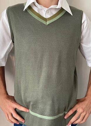 Чоловічий кашемировий жилет casual