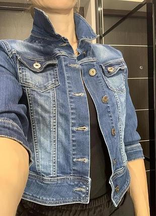Джинсовка, куртка джинсовая, жакет, пиджак