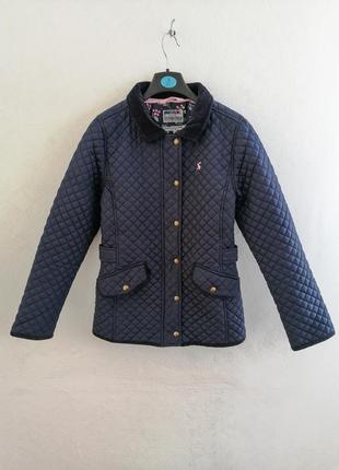 Куртка легка стьобана демісезонна на дівчинку joules зріст 146/152 см