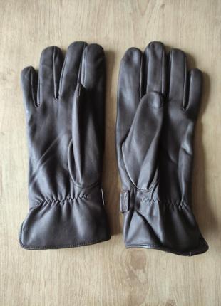 Шикарные мужские кожаные перчатки roeckl, германия, р.8,5 (м).2 фото