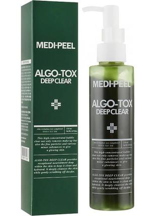 Гель для глубокого очищения кожи с эффектом детокса medi-peel algo-tox deep clear 150 мл.