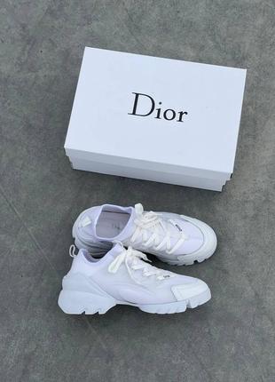 Жіночі кросівки dior d-connect ‘white’ женские кроссовки