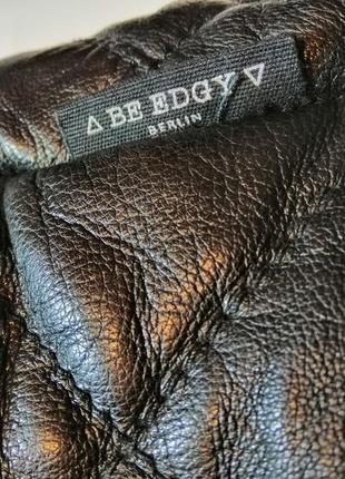 Куртка новая, зимняя, кожаная бренда beedgy (германия) р.m5 фото