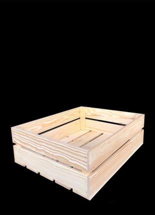 Ящик деревянный1 фото