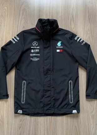 Мужская куртка ветровка дождевик mercedes amg petronas fotmula one f11 фото