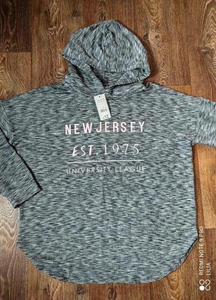 Тепла худі new jersey2 фото