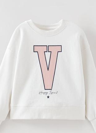 Світшот zara кофта светр худі реглан