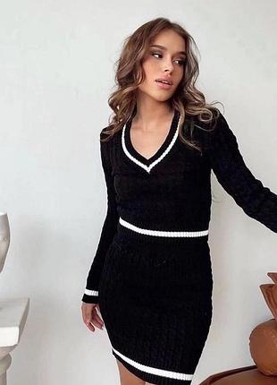 Костюм виробництво туреччина тканина: машинне в'язання кольори: на фото