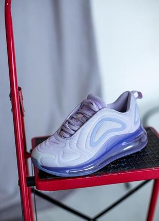 Жіночі кросівки nike air max 720 white violet3 фото