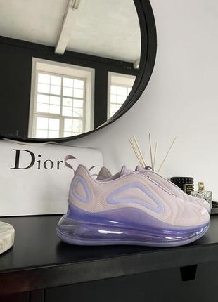 Жіночі кросівки nike air max 720 white violet8 фото