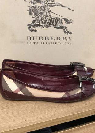 Туфли балетки burberry