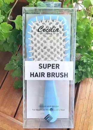 Гребінець для волосся super hair brush7 фото