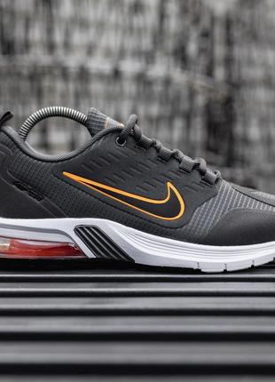 Демисезонные темно-серые кроссовки nike чоловічі темно-сірі кросівки nike