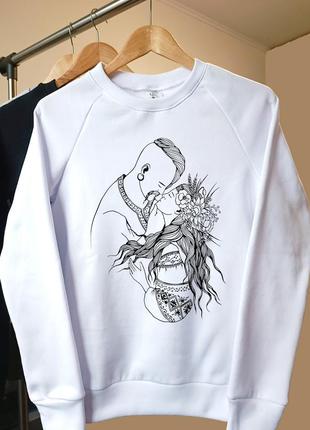 Нові жіночі світшоти на флісі трьохнитка xs-xl 42-50