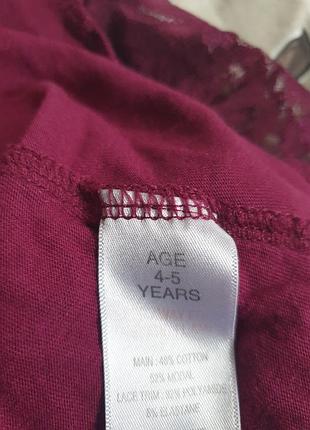 Піжама для дівчинки 4,5 років 6