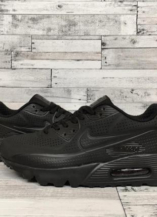 Чоловічі кросівки nike air max 90 ultra moire black5 фото