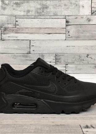 Чоловічі кросівки nike air max 90 ultra moire black6 фото