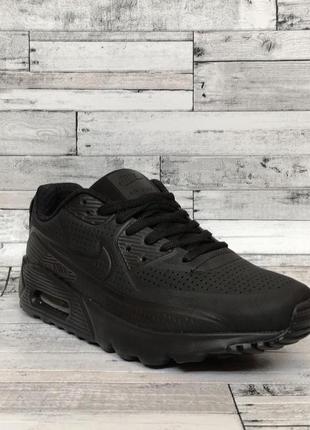 Чоловічі кросівки nike air max 90 ultra moire black7 фото