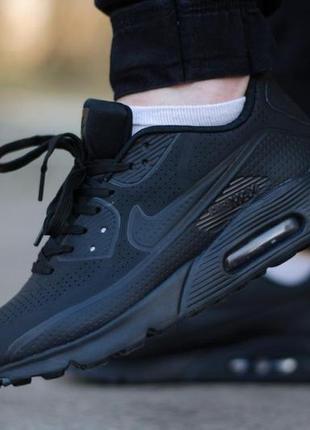 Чоловічі кросівки nike air max 90 ultra moire black8 фото