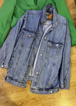 Джинсовка stradivarius