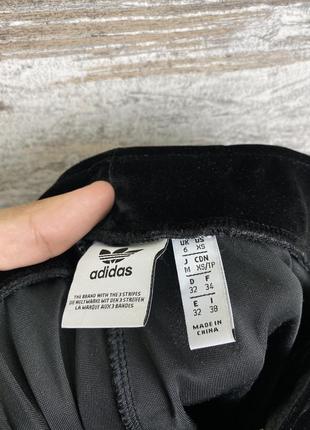Женские  штаны велюровые  adidas с лампасами лосины леггинсы топ8 фото