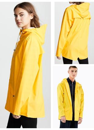 Дождевик водонепроницаемая куртка женская мужская бренд rains 1201 jacket 06 true blue оригинал.