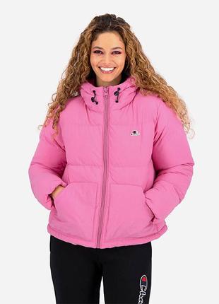 Куртка зимова жіночі куртка зимова жіночі champion hooded jacket1 фото