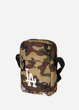Сумка через плечо new era los angeles dodgers woodland camo side bag