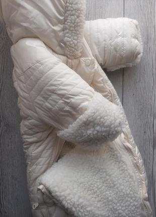 Мега теплый зимний комбинезон мешок на овчине3 фото