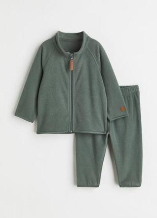 Флісові костюмчики h&m🌿68, 74, 80, 86, 92🌿3 фото