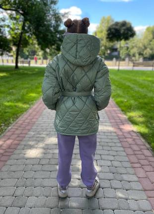 Осіння курточка на дівчинку підлітка 3