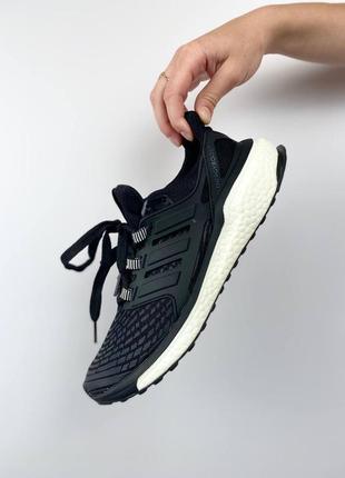 Adidas energy boost черные с белым