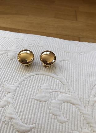 Вінтажні кліпси christian dior