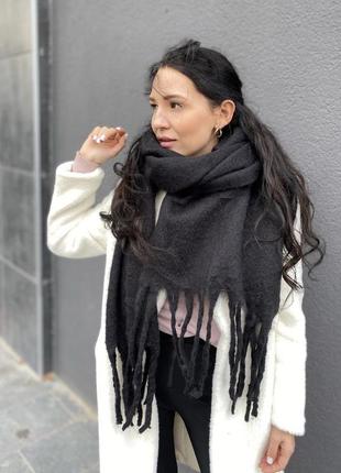🖤теплий об’ємний шарф🖤