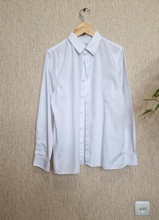 Білі рубашки з довгим рукавом для школи marks&spencer,  10-12 років1 фото