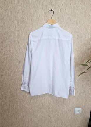 Білі рубашки з довгим рукавом для школи marks&spencer,  10-12 років2 фото